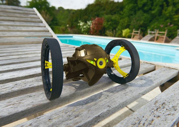 派诺特(parrot)minidrones jumping sumo 智能弹跳车 黑色 派诺特新款