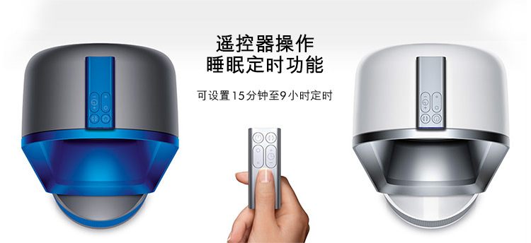 
                                        戴森(Dyson)空气净化电风扇 落地遥控无叶 进口家用AM11白银                