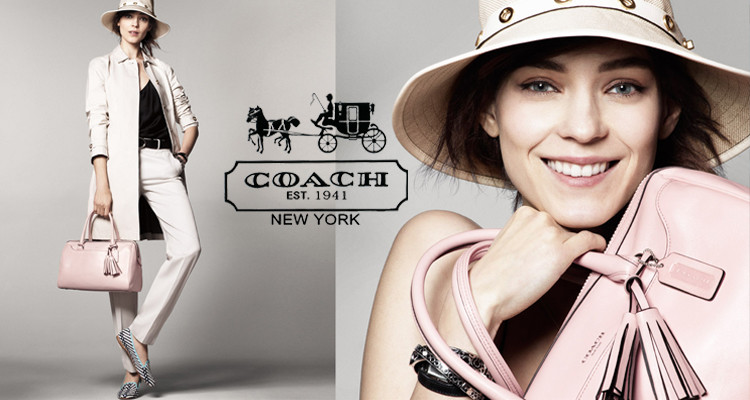 【蔻驰手提单肩斜挎包】coach 蔻驰 男款棕色皮质手提肩背斜挎包 f717