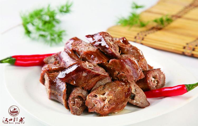 【汉口精武鸭脖 香辣味220g/袋】汉口精武 休闲零食 鸭脖 香辣味220g