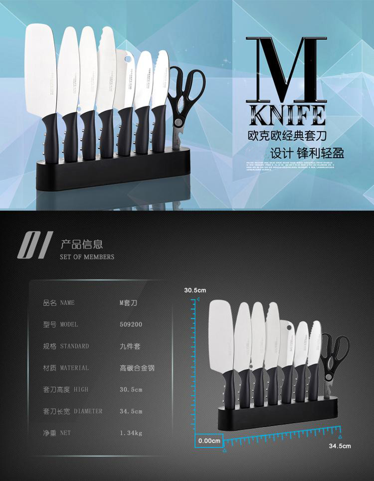OQO不锈钢M套刀509200