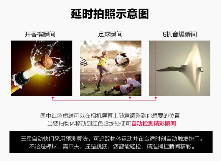 三星 (SAMSUNG) NX500 4K摄像 微型单电套机（18-55mm 内置16G）黑色 （NX经典高端款）