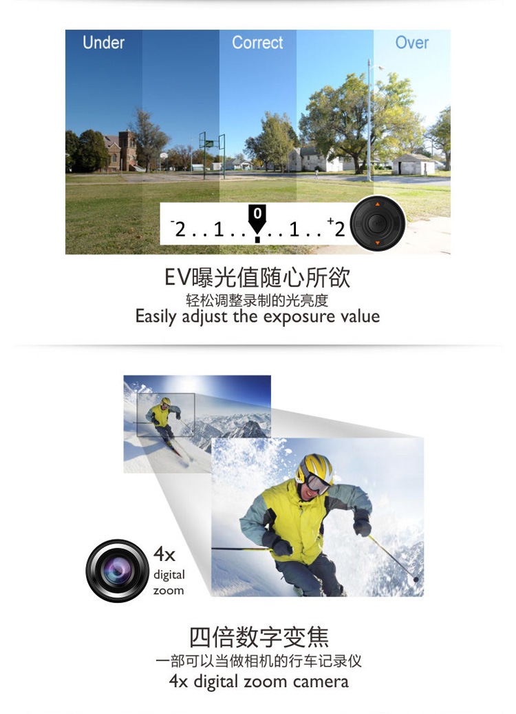飞利浦（PHILIPS）CVR200行车记录仪 全高清1080P 金属质感mini时尚 