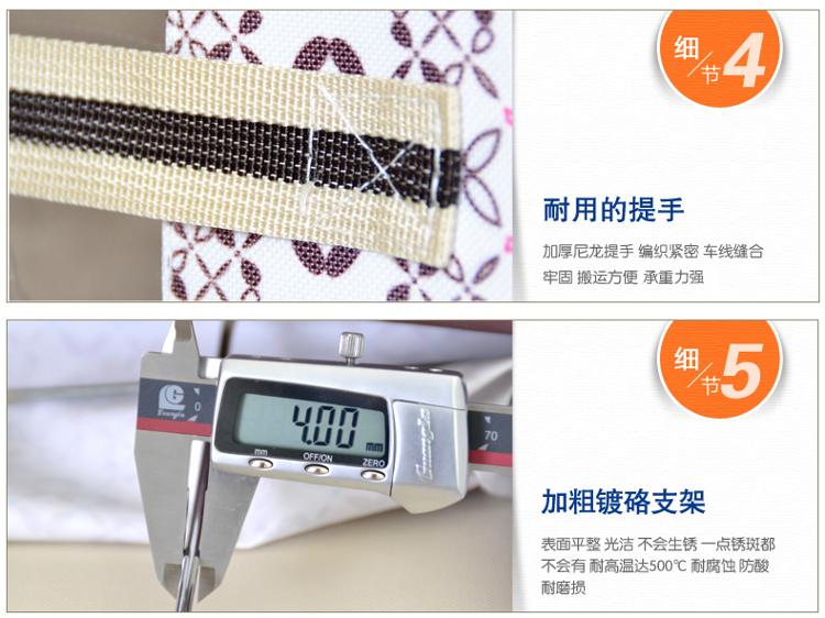 
                                        
                                                            百草园 牛津布三面可视收纳箱 衣服杂物整理箱储物箱 大号66L 1个装 咖啡色                