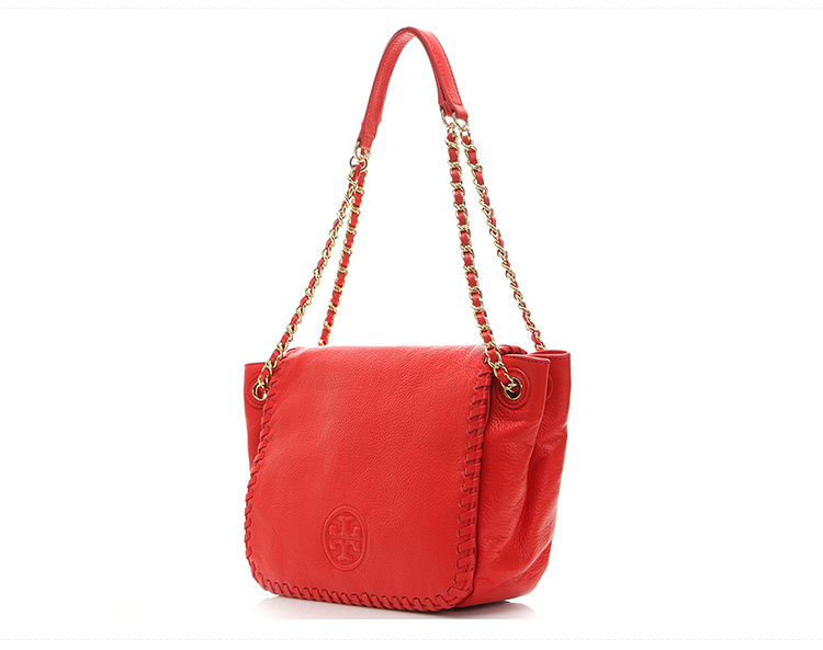 tory burch 托里·伯奇 女士红色牛皮链条单肩斜挎包 12159959 masaai