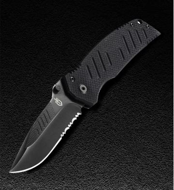 戈博gerber 户外装备户外刀折叠刀防身刀战术刀折刀野营刀折叠刀齿刃