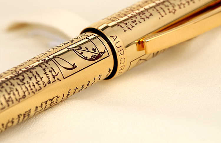 aurora奥罗拉达芬奇系列钢笔f尖939