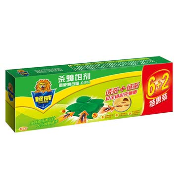 超威 杀蟑饵剂特惠装6 2个装 诱杀 链杀 全窝端 蟑螂药 灭蟑螂 杀蟑螂