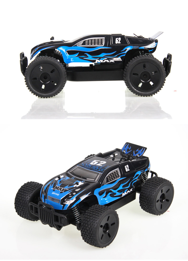 环奇 遥控赛车 543b(蓝色) 遥控越野车 前后四根悬挂式避震装置