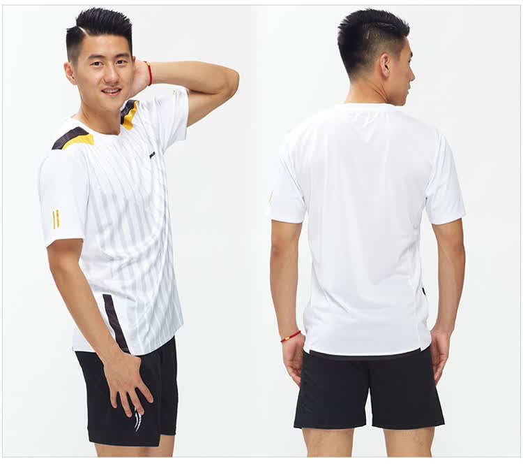 KAWASAKI Badminton Shorts, Unisex Casual Sports Shorts for Men And Women, Breathable Sweat-Wicking Black YMB-181 4XL 8
