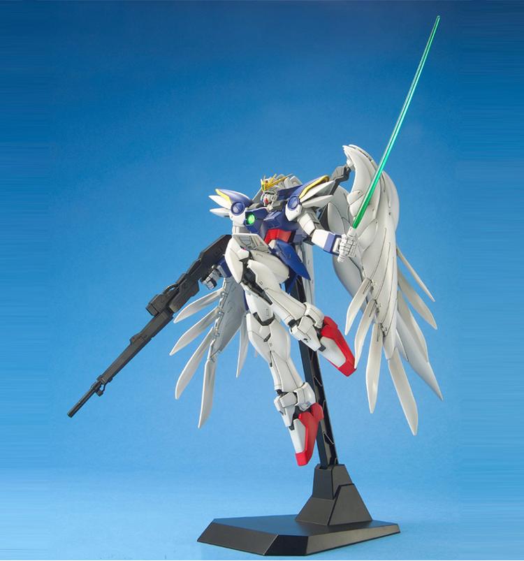 万代(bandai)高达gundam拼插拼装模型玩具 mg版 w零型飞翼敢达0129454