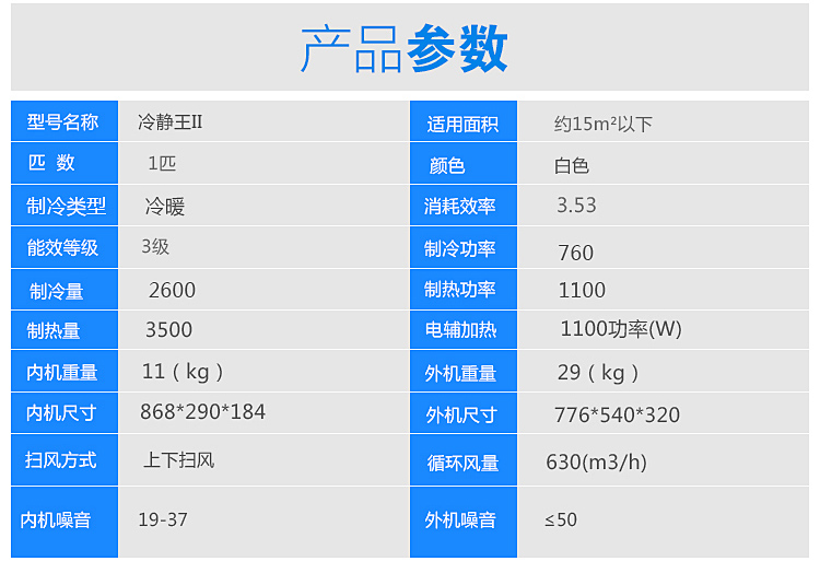 格力冷静王2说明书图片