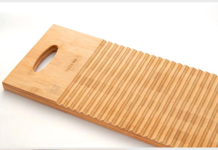 双枪(suncha)竹制搓衣板 家用洗衣板yb1255(55cm*18cm*2cm)