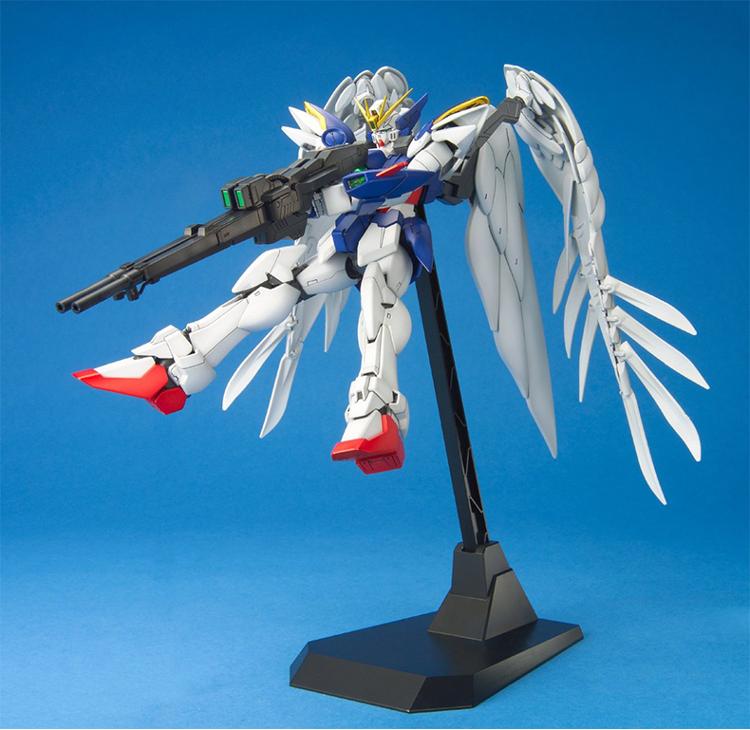 万代(bandai)高达gundam拼插拼装模型玩具 mg版 w零型飞翼敢达0129454