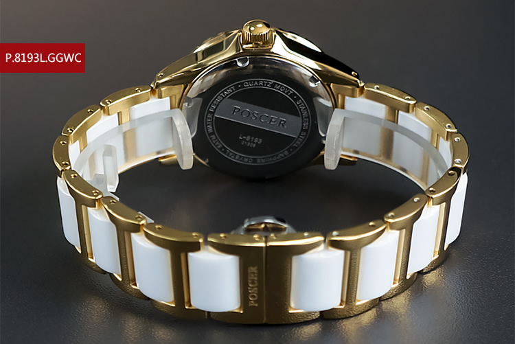 宝时捷(poscer)手表魅力系列石英女表8193l.rrwc