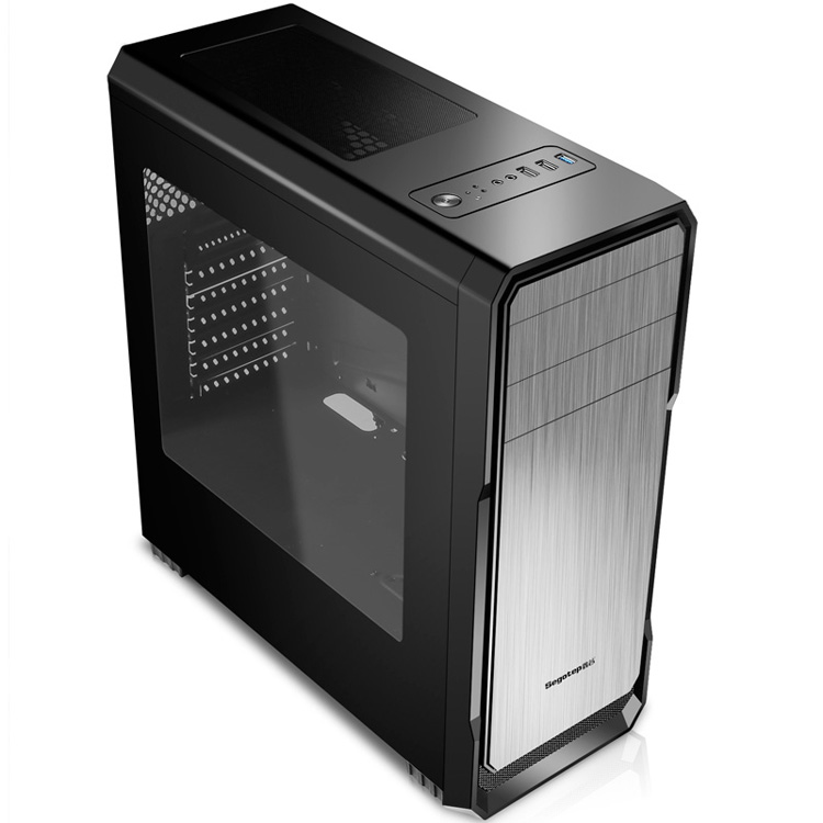 鑫谷(segotep)王者逐风 黑色 商务电脑机箱(原生usb3.
