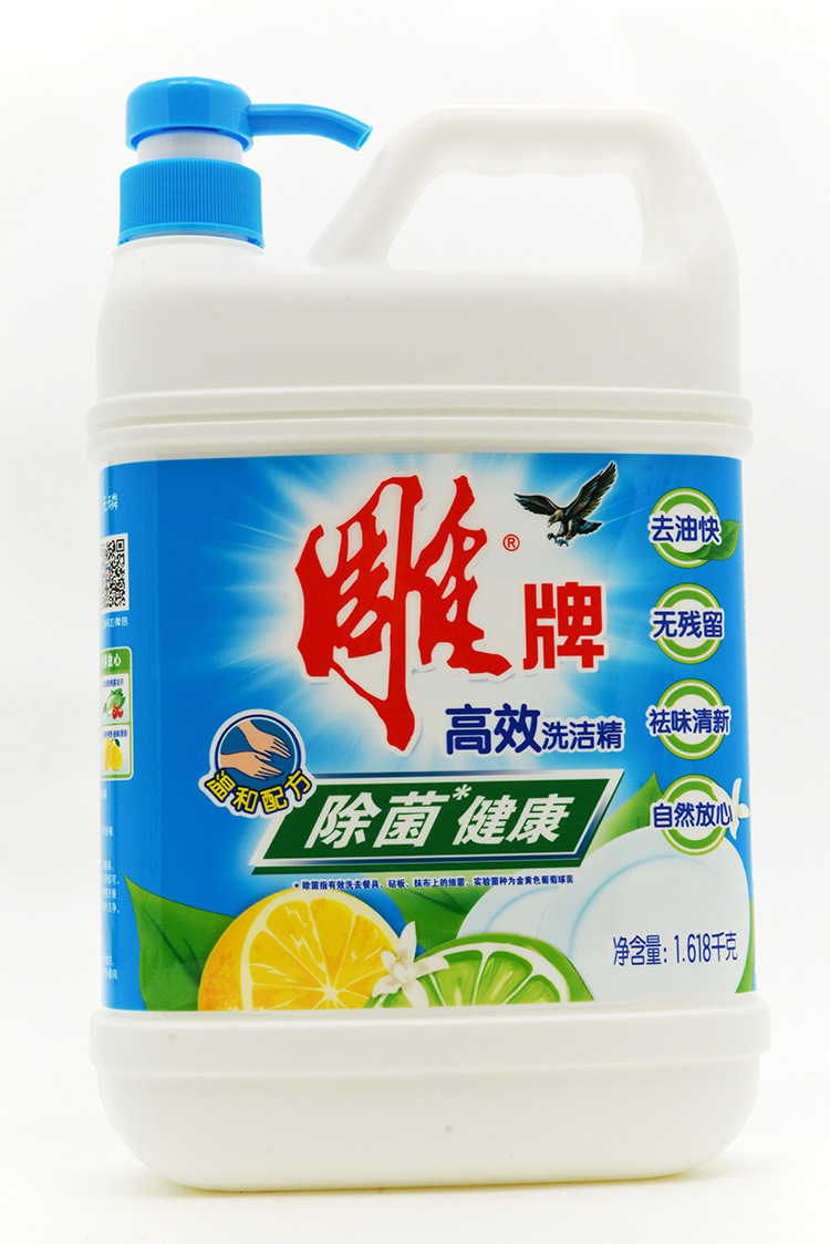 雕牌 高效洗洁精1.618kg 除菌健康(新老包装随机发货)