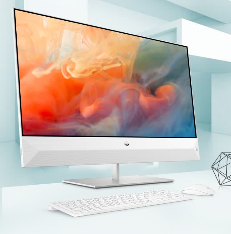 惠普(hp)星27 高性能一体机电脑(i5-8400t 8g 1t 128g gtx1050*4g独显