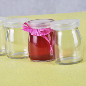 
                                        
                                        千团精工 胖嘟嘟型创意DIY布丁瓶 牛奶瓶 茶叶瓶玻璃瓶 6只装                