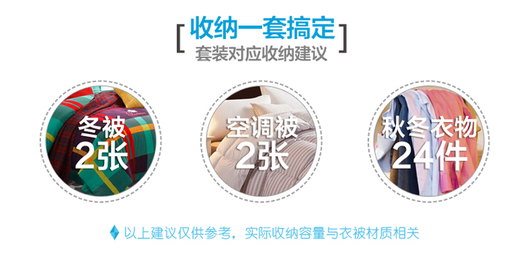
                                        
                                                            太力真空压缩袋旅行收纳袋大号中号衣物棉被子整理袋11件套行李搬家袋                