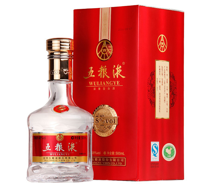 五粮液 48度(新老包装随机发货) 500ml