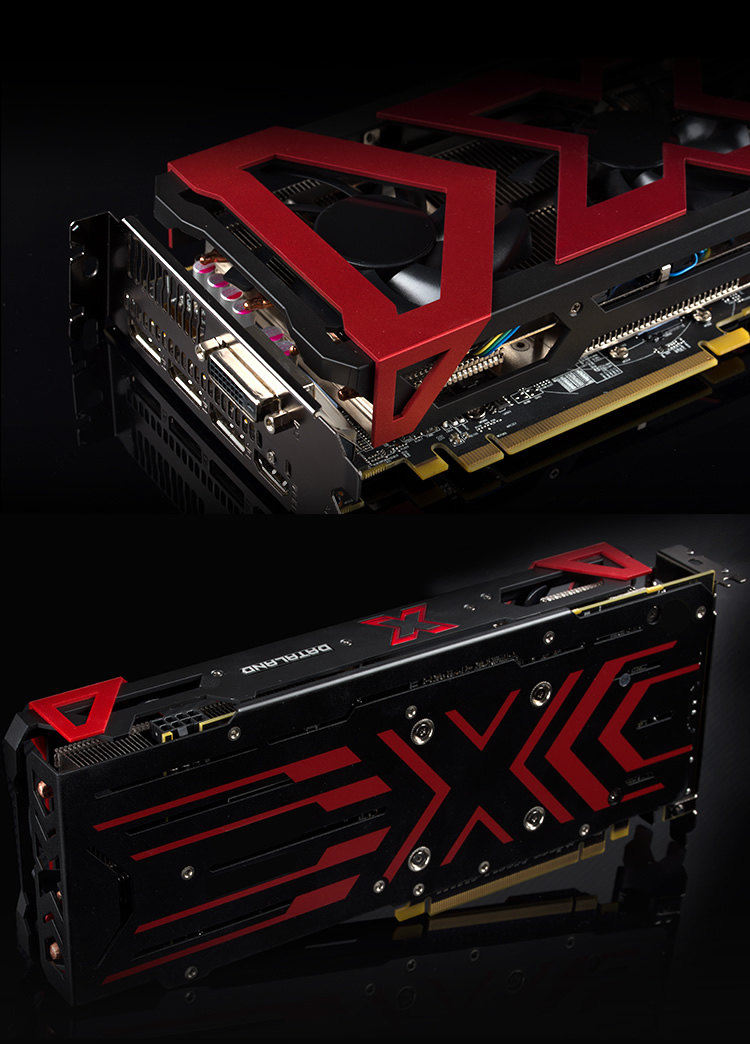 迪兰(dataland)rx 470 4g x-serial 1242/7000mhz 4gb/256-bit gddr5