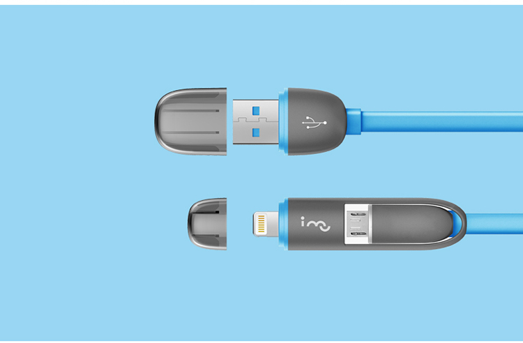 
                                        幻响（i-mu）苹果6/6s数据线充电线 安卓Micro二合一 iPhone5/6s/7 Plus/SE/iPad Air Mini 华为小米 绿色                