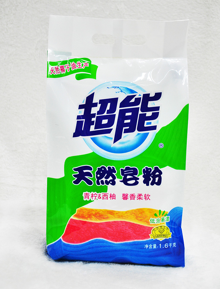 超能 天然皂粉馨香柔软1.6kg