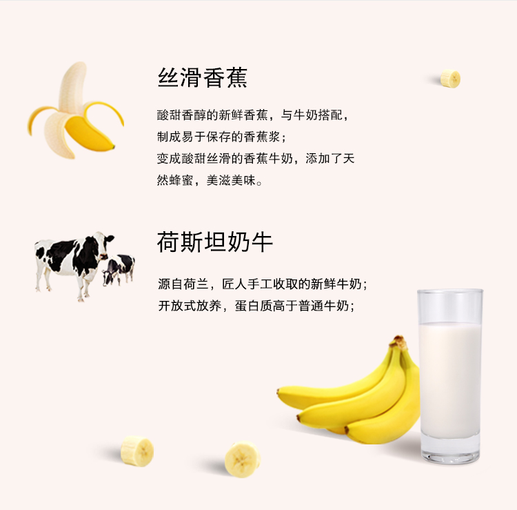新希望牛奶香蕉牛奶200ml*12*2箱