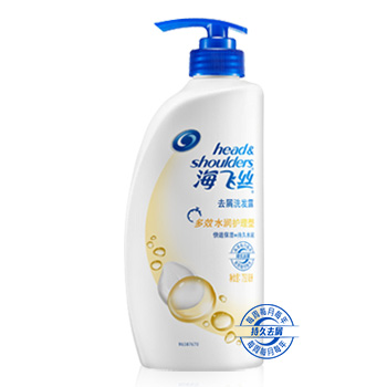 【京东超市】海飞丝去屑洗发水多效水润护理型750ml（洗发露）