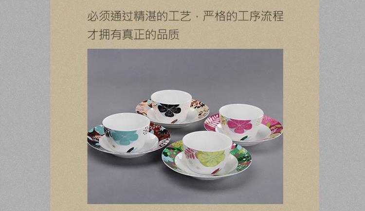 
                                        
                                        亿嘉IJARL 家用时尚陶瓷餐具碗碟碗筷碗盘创意送礼餐具套装 东洋之心 12件套                