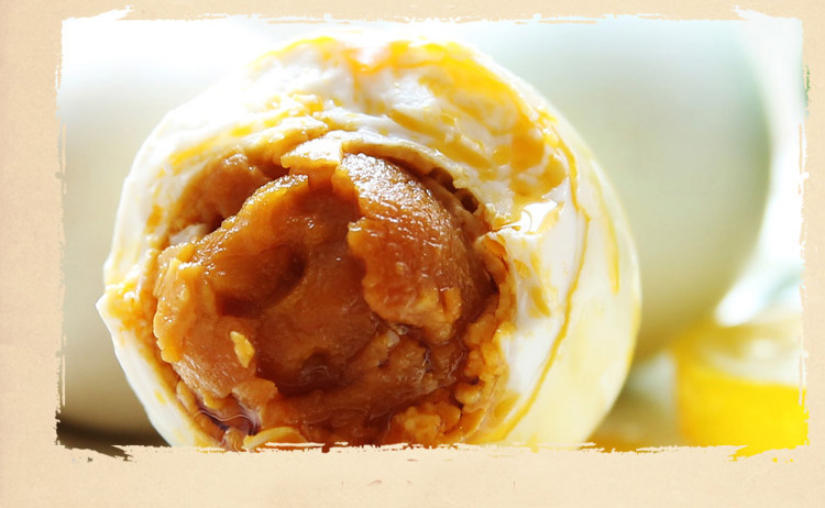 三湖高邮咸鸭蛋单枚装 真空包装多油 65g/个_ 8折现价4元