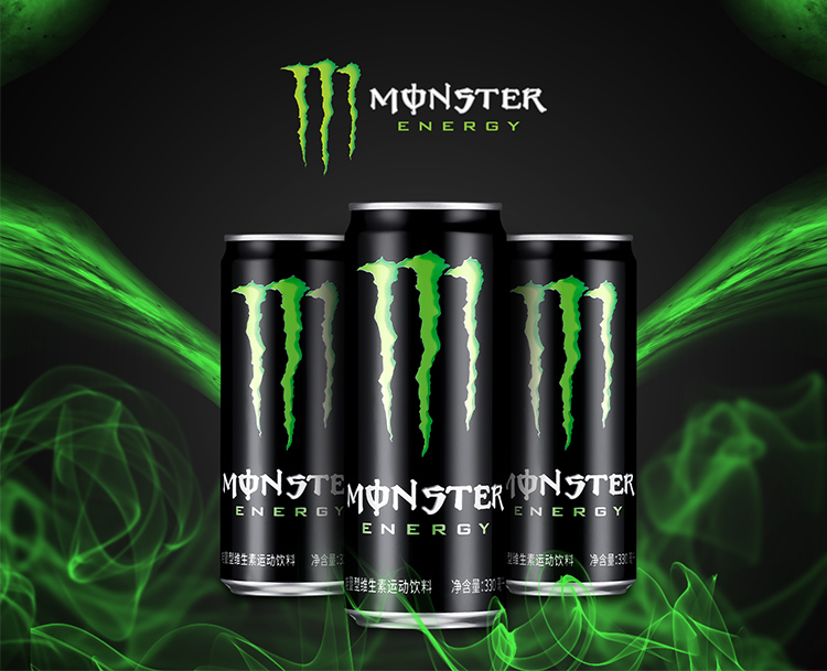 monster 魔爪能量型维生素运动饮料 330ml*24/箱