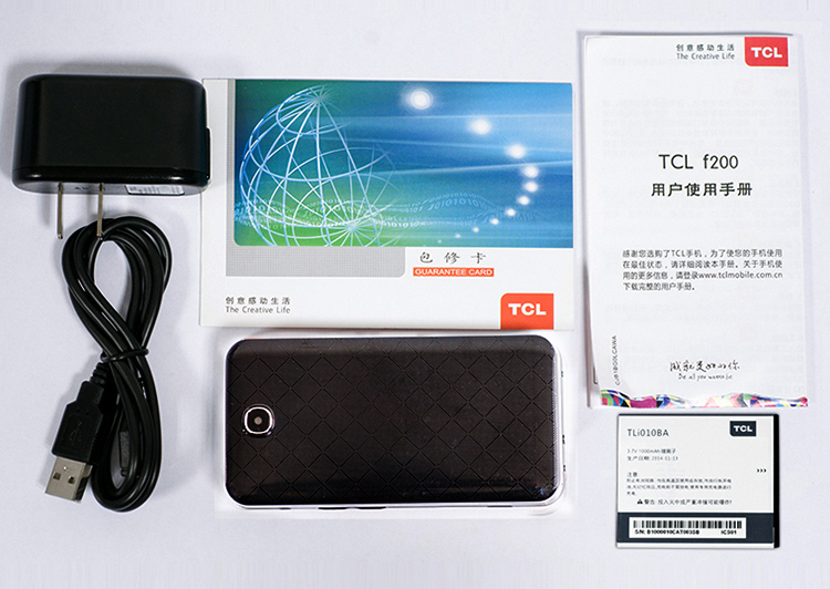 TCL 骨传导翻盖老人机 (f200) 牡丹红 移动联通2G手机