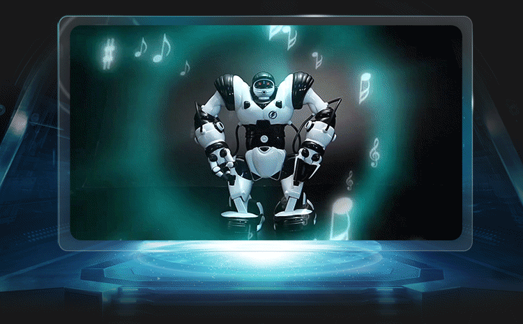 佳奇(jiaqi)tt323  机器人罗本艾特3代(充电版)智能无线遥控语音对话