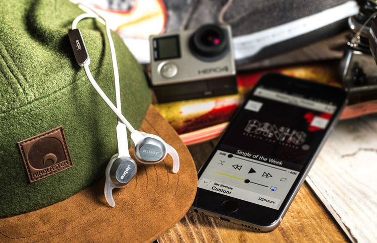 
                                        捷波朗（Jabra) SPORT ROX 洛奇运动版 智能 蓝牙运动耳机 含运动臂带 IP54防水防尘 白色                