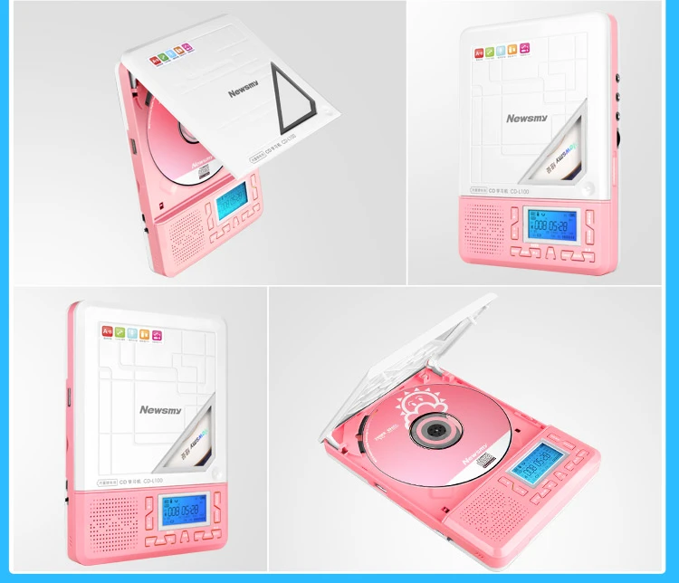 Newman NewsmyCD machine CD player learning repeater L100 lithium powder student English teaching CD recorder portable audio speaker mp3 Walkman player U disk TF card Newman NewsmyCD machine CD player learning repeater L100 lithium powder student English teaching CD recorder portable audio speaker mp3 Walkman player U disk TF card