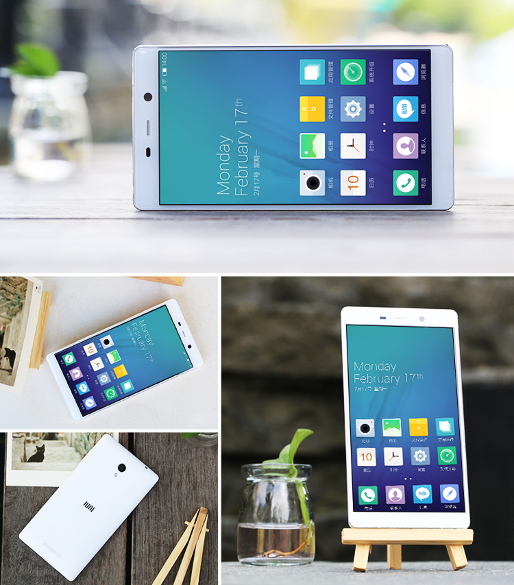艾优尼（IUNI）U3 32GB 墨池黑 移动联通4G手机 双卡双待