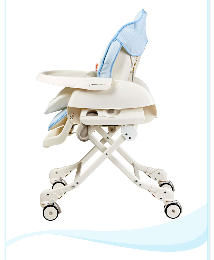 康贝(combi) 餐椅日舒乐梦想版 摇床 餐椅 三段可调节餐桌 透气材质
