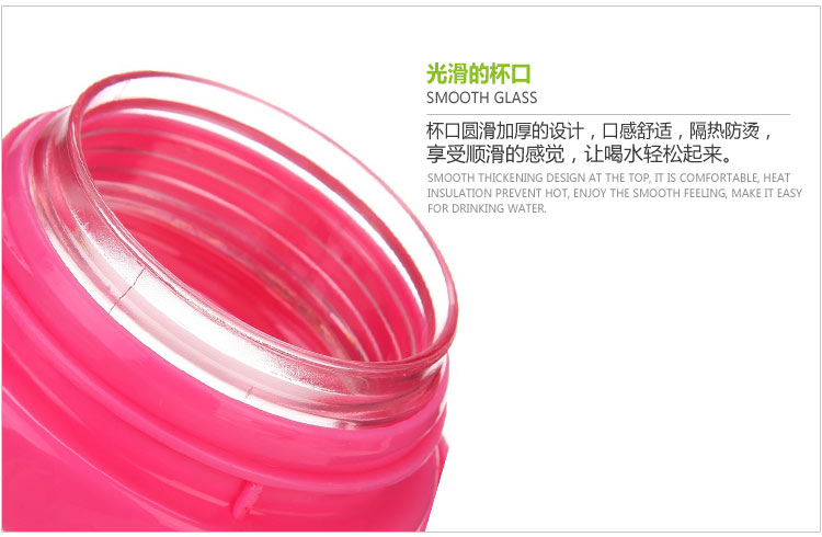 希乐 400ml乐纷背带学饮杯 便携PC儿童吸管杯 XL-1407 蓝色