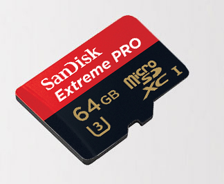 
                                                            闪迪（SanDisk）64GB TF（MicroSD）存储卡 U3 C10 A2 V30 4K 至尊超极速移动版内存卡 读速170MB/s                