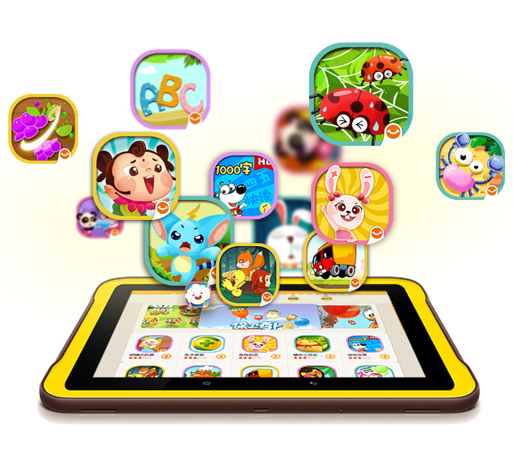 护眼抗摔 小天才儿童早教机 家教机 学习机 儿童平板电脑 平板 故事机