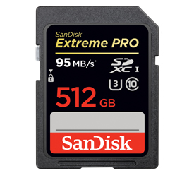 
                                        闪迪（SanDisk）至尊超极速SDXC UHS-I存储卡 512GB Class10 读速95MB/s                