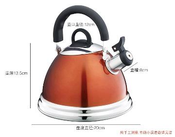 
                                        
                                        苏泊尔supor炫彩鸣笛不锈钢水壶SS30R1                