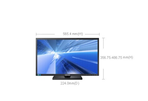 三星（SAMSUNG）S24C450B 24英寸LED背光宽屏商用液晶显示器