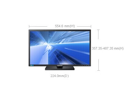 三星（SAMSUNG）S24C650PL 23.6英寸LED背光宽屏商用液晶显示器