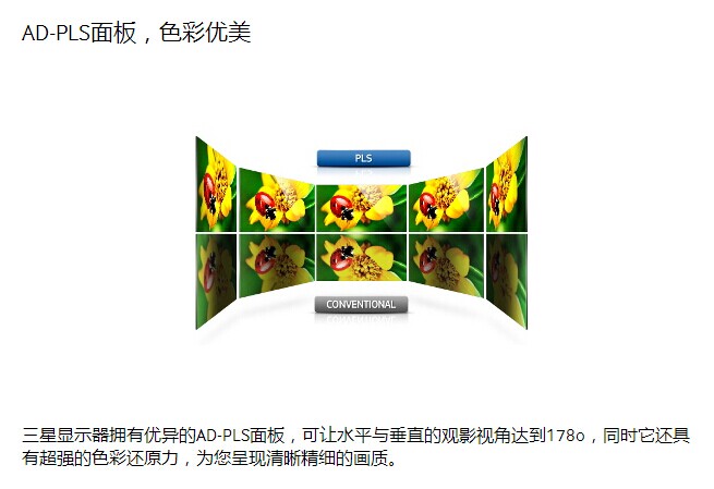 三星（SAMSUNG）S23C650D 23英寸LED背光宽屏商用液晶显示器