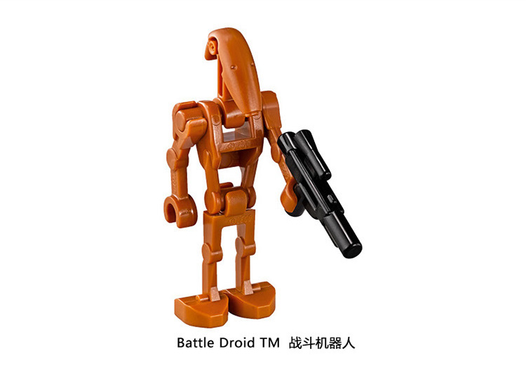 lego 乐高 star wars 星球大战系列 跟踪制导蜘蛛机器人 75077