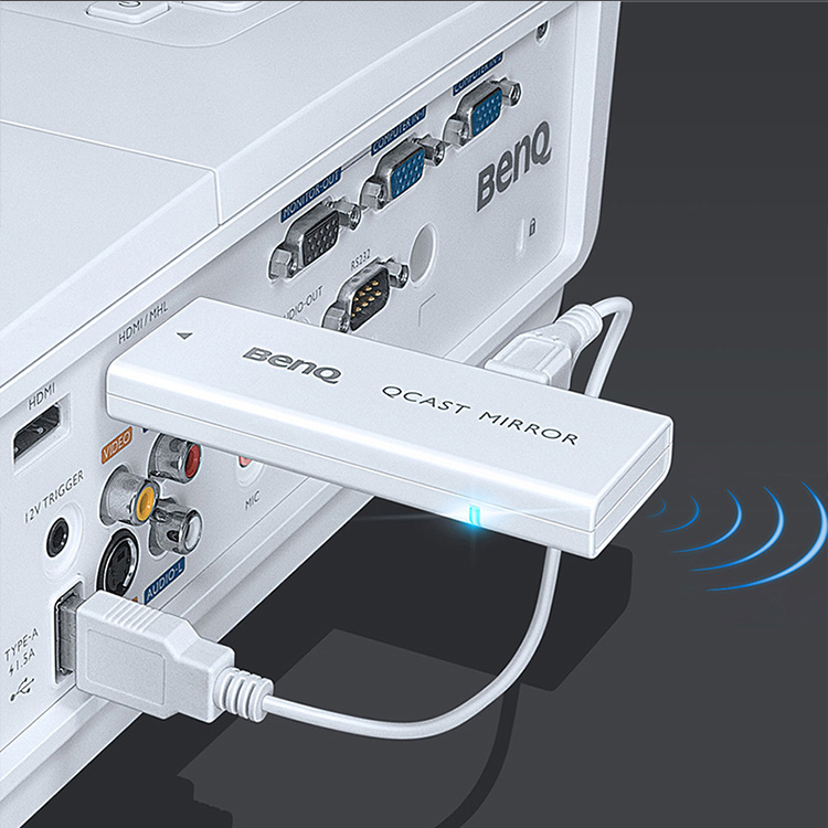 明基(benq)qcast mirror 无线投屏器 2.