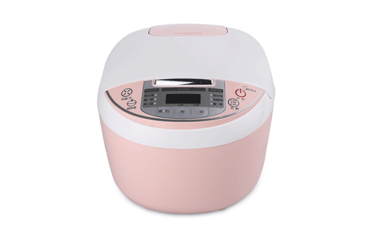
                                        
                                                                                美的（Midea）电饭煲电饭锅2-6人迷你小容量3L微压蒸汽阀24小时预约黄晶内胆家用蒸米饭锅WFS3018Q                